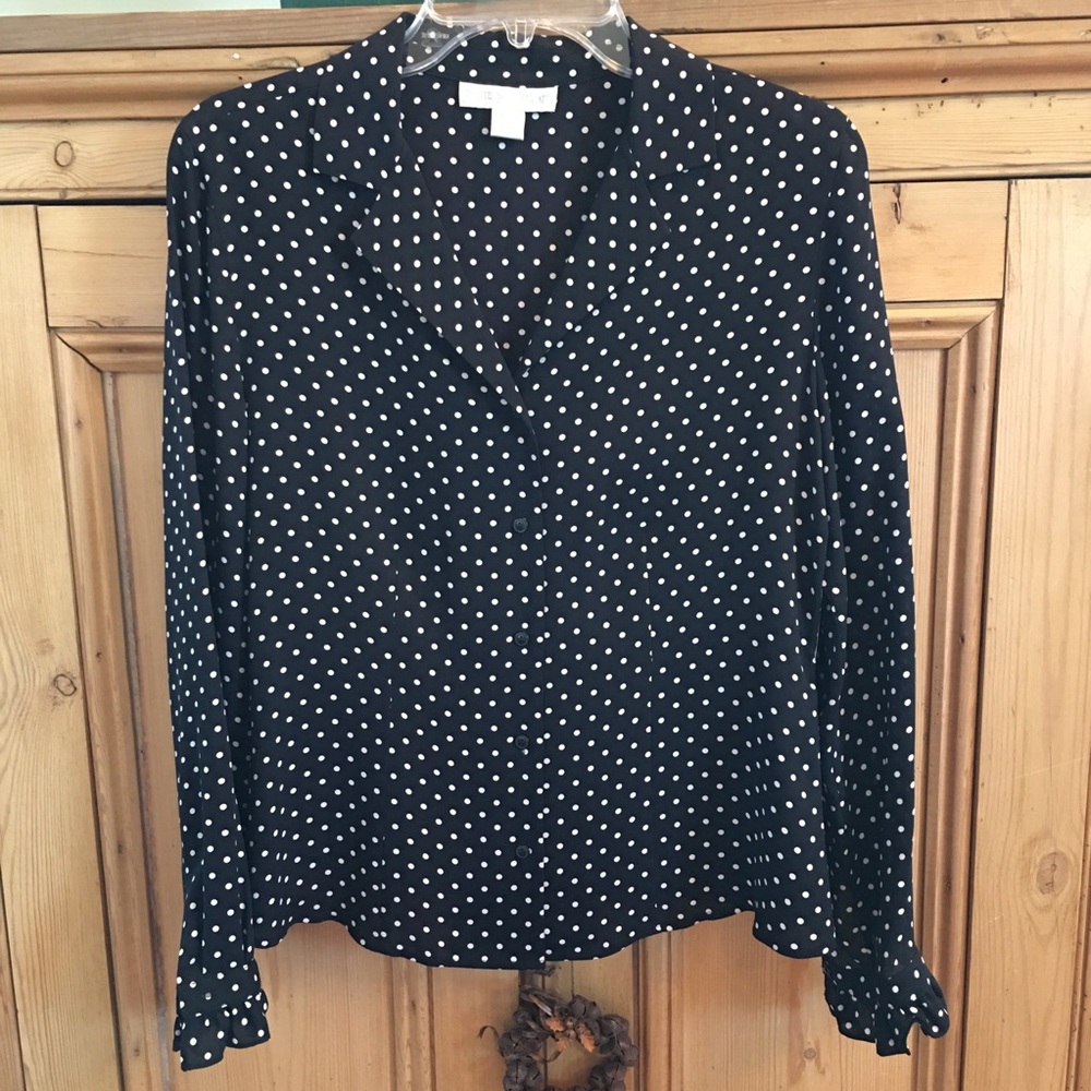 Petite Sophisticate button up blouse